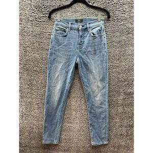7 For All‎ Mankind Broken Twill Josefina Jeans Bright Light Womens Size 23